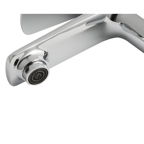 Robinet De Lavabo Rios   Chrome   Mitigeur Avec Kit De Montage Et Tuyaux