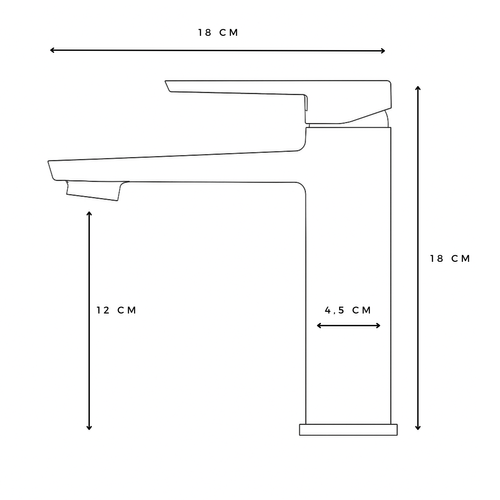 Robinet De Lavabo Rosa Chrome Mitigeur Avec Kit De Montage Et Tuyaux