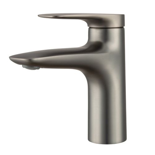 Robinet De Lavabo Nola Gris Mitigeur Avec Kit De Montage Et Tuyaux