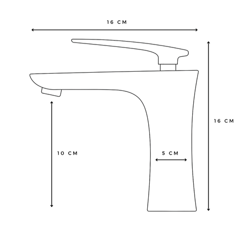 Robinet De Lavabo Pentos   Noir   Mitigeur Avec Kit De Montage Et Tuyaux