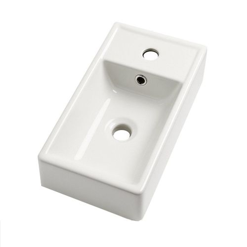 Meuble Lave Mains Bosco Blanc Matt 40x22 Cm Meuble De Rangement Meuble D'évier