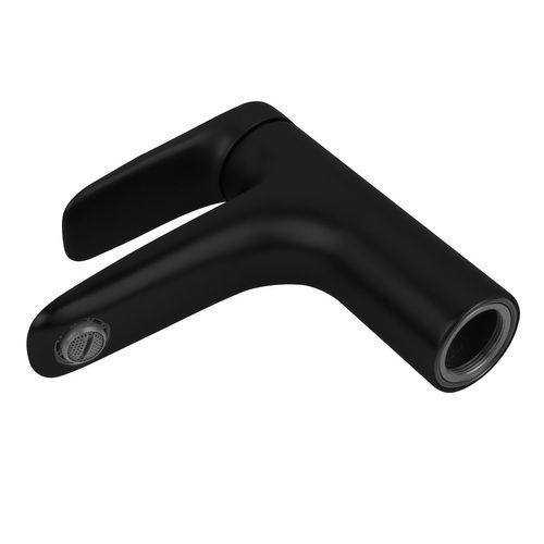 Robinet Pour Lavabo Valley   Noir   Mitigeur Avec Kit De Montage Et Tuyaux