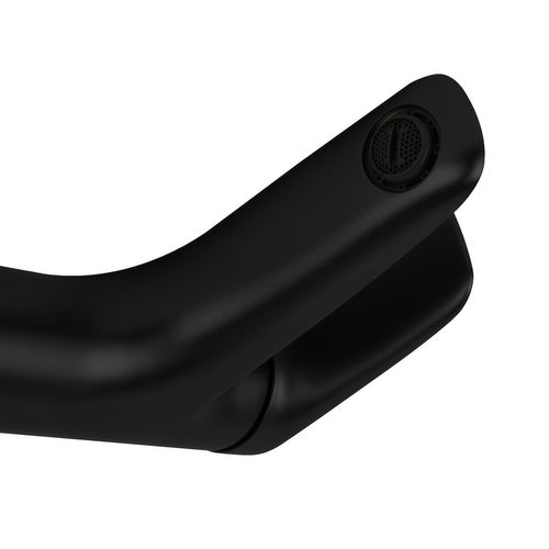 Robinet Pour Lavabo Valley   Noir   Mitigeur Avec Kit De Montage Et Tuyaux