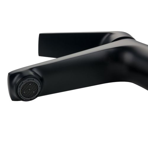 Robinet De Lavabo Cody   Noir   Mitigeur Avec Kit De Montage Et Tuyaux