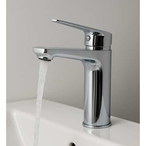 Robinet De Lavabo Shelby   Chrome   Mitigeur Avec Kit De Montage Et Tuyaux