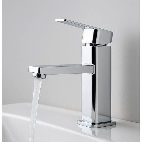 Robinet De Lavabo Pasco   Chrome   Mitigeur Avec Kit De Montage Et Tuyaux