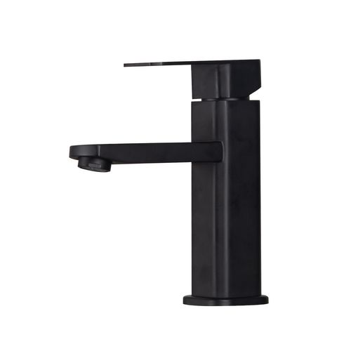 Robinet De Lavabo Pasco   Noir   Mitigeur Avec Kit De Montage Et Tuyaux