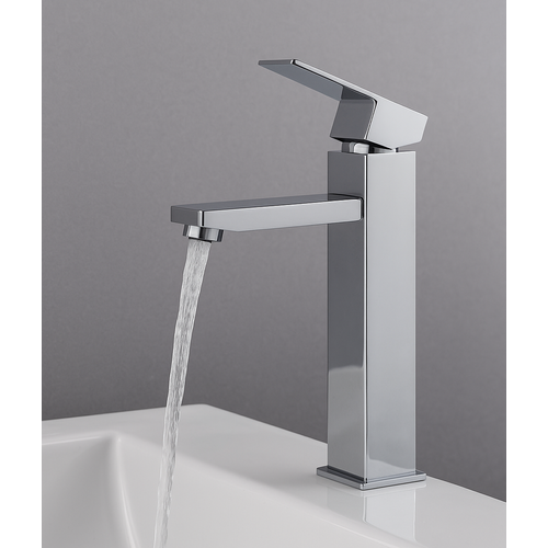 Robinet De Lavabo Pasco XL   Chrome   Mitigeur Avec Kit De Montage Et Tuyaux