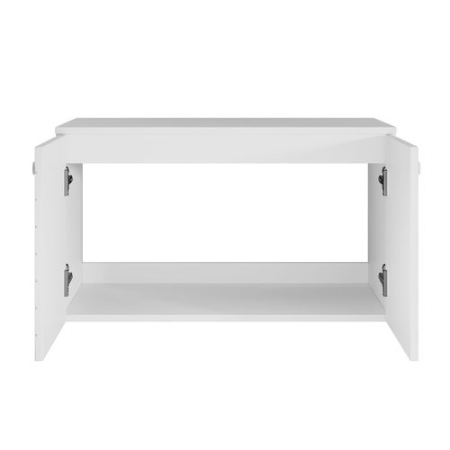 Meuble Sous Vasque De Salle De Bain Orlando 80 X 44 X 46 Cm   Blanc Mat   Meuble De Salle De Bain