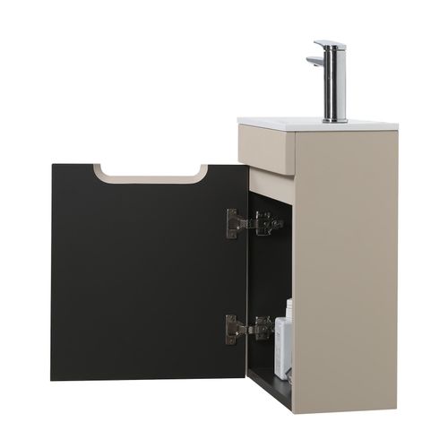 Meuble Lave Mains Thermis 40 X 22 Cm Crème