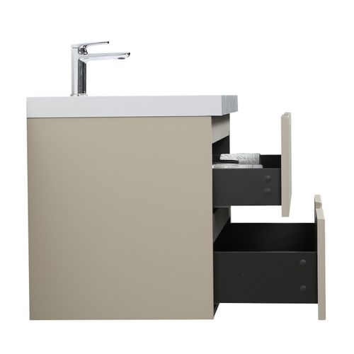 Meuble De Salle De Bain Thermis 60 Cm Lavabo Crème – Meuble Lavabo