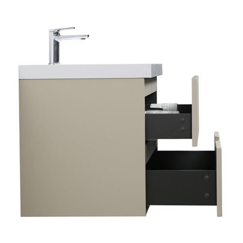 Meuble De Salle De Bain Thermis 80 Cm Lavabo Crème – Meuble Lavabo