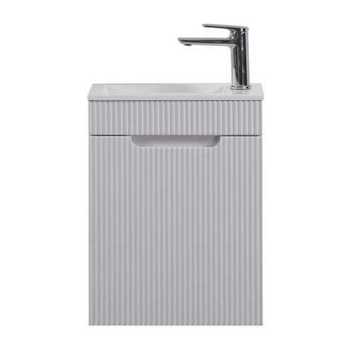 Meuble De Toilette Thermis 40 X 22 Cm   Blanc   Meuble Lavabo Avec Vasque Blanche