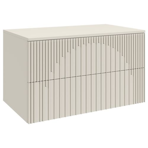 Meuble Sous Lavabo Ancon 80 Cm X 46 Cm Cashmere Meuble De Salle De Bain – Meuble Sous Lavabo