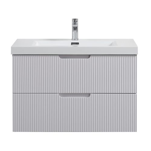 Meuble De Salle De Bain Thermis 80 Cm Blanc Meuble De Salle De Bain Avec Lavabo