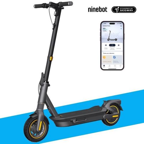 Trottinette Électrique Ninebot Max G2 E Clignotants Intégrés Powered By