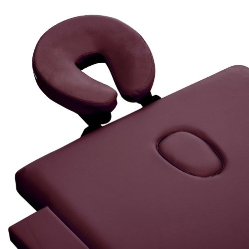 Table De Massage Pliable 3 Zones Bois Violet Vin