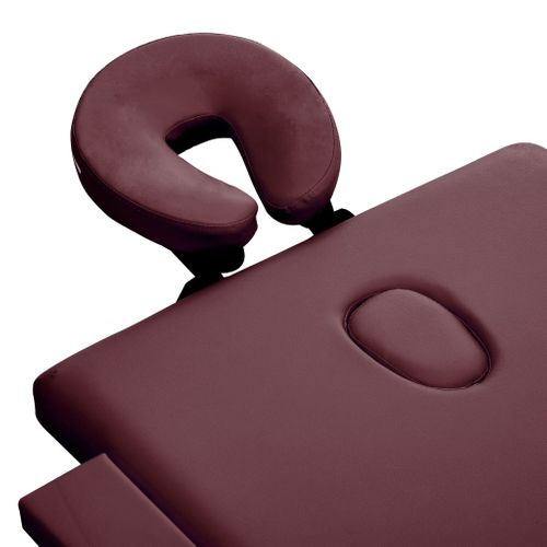 Table De Massage Pliable 2 Zones Aluminium Violet Vin
