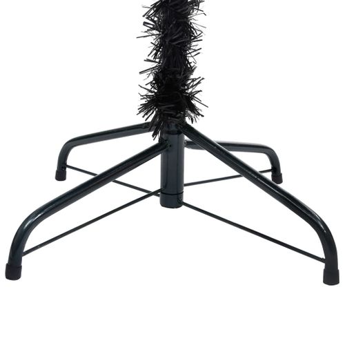 Sapin De Noël Artificiel Avec Support Noir 150 Cm Pvc