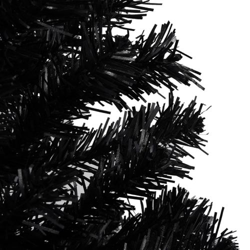 Sapin De Noël Artificiel Avec Support Noir 213 Cm Pvc