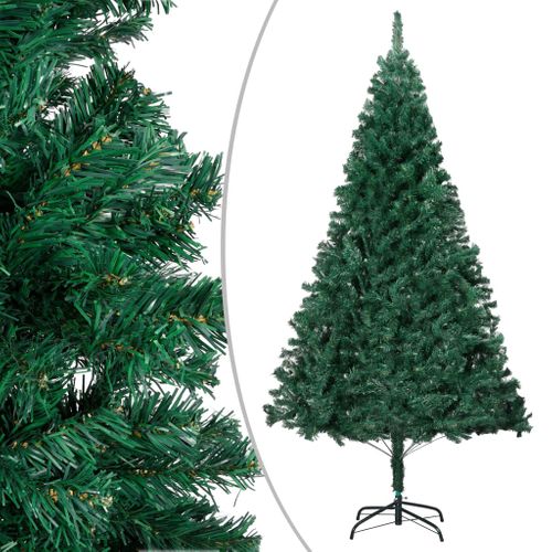 Arbre De Noël Artificiel Avec Branches Épaisses Vert 180 Cm Pvc