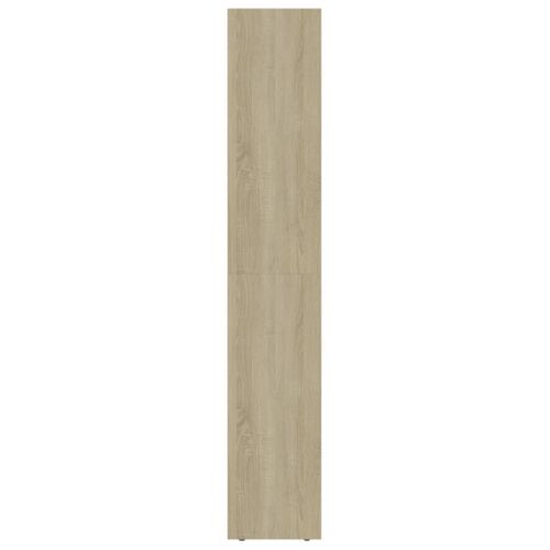 Bibliothèque Chêne Sonoma 36x30x171 Cm Aggloméré