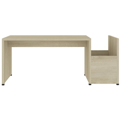 Table Basse Chêne Sonoma 90x45x35 Cm Bois Contreplaqué