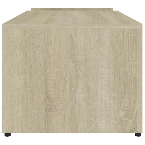 Table Basse Chêne Sonoma 90x45x35 Cm Bois Contreplaqué