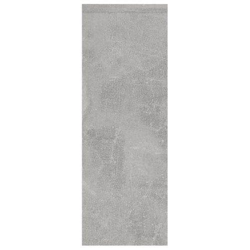 Étagère Murale Gris Béton 45,1x16x45,1 Cm Bois D’ingénierie