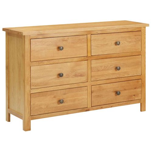 Commode 105x33,5x73 Cm Bois De Chêne Massif