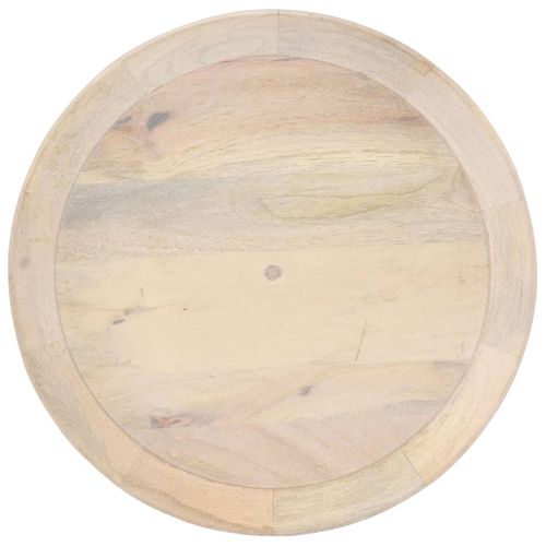 Table D'appoint Ø50x55 Cm Bois De Manguier Massif