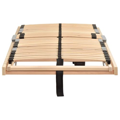 Sommier à Lattes Électrique Avec 28 Lattes 7 Zones 70x200 Cm