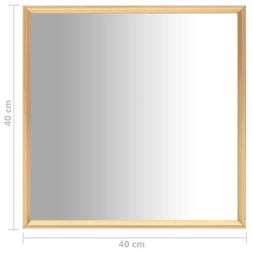 Miroir Doré 40x40 Cm