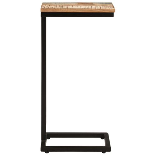 Tables D'appoint 2 Pièces 31,5x24,5x64,5 Cm Bois De Récupération