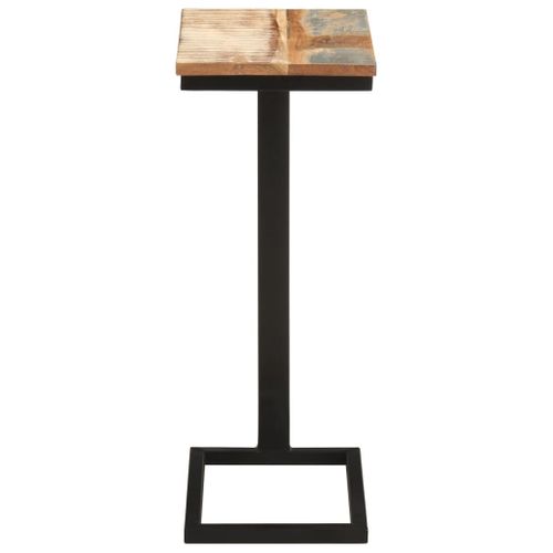 Tables D'appoint 2 Pièces 31,5x24,5x64,5 Cm Bois De Récupération