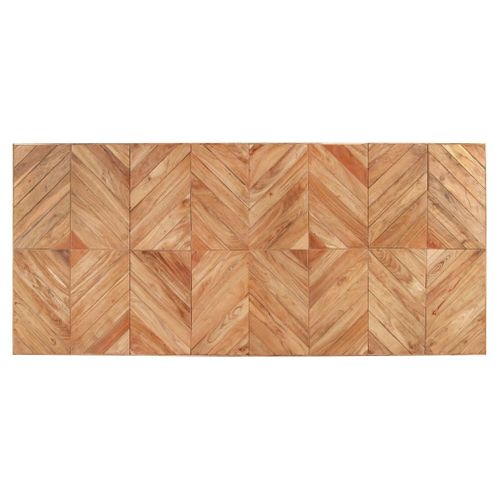 Table à Dîner 200x90x76 Cm Bois Massif D'acacia Et De Manguier