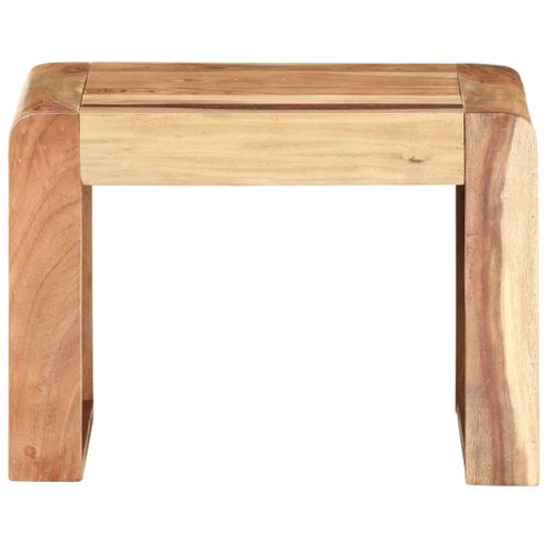 Table D'appoint 43x40x30 Cm Bois D'acacia Massif