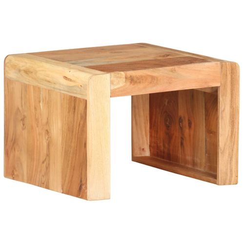 Table D'appoint 43x40x30 Cm Bois D'acacia Massif