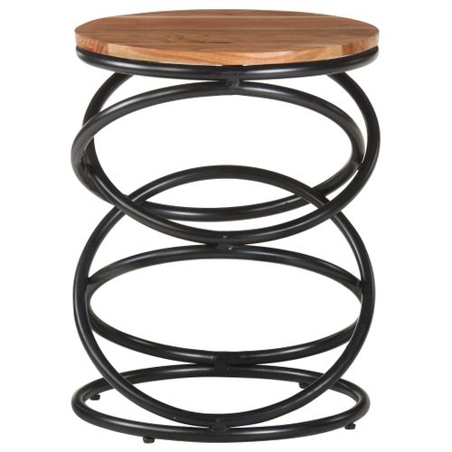 Table D'appoint 40x40x52 Cm Bois D'acacia Massif