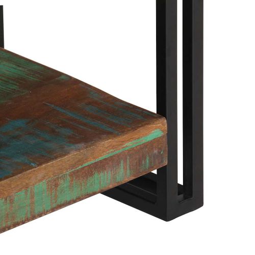 Meuble TV 120x30x40 Cm Bois De Récupération Massif