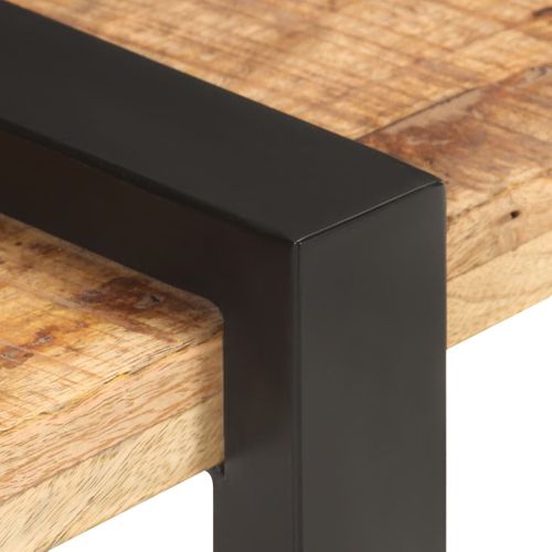 Meuble TV 160x40x40 Cm Bois Massif De Manguier Brut