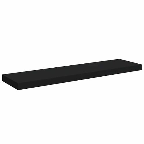 Étagère Murale Flottante Noir 90x23,5x3,8 Cm Mdf