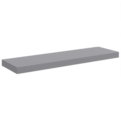 Étagère Flottante Murale Gris 80x23,5x3,8 Cm Mdf