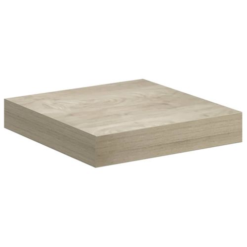 Étagère Flottante Murale Chêne 23x23,5x3,8 Cm Mdf