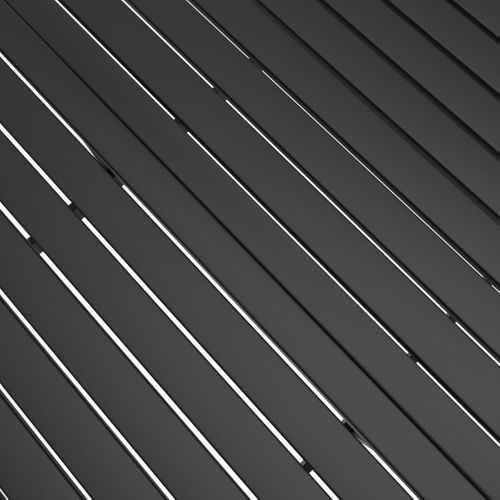 Table De Jardin Anthracite 140x80x72 Cm Acier