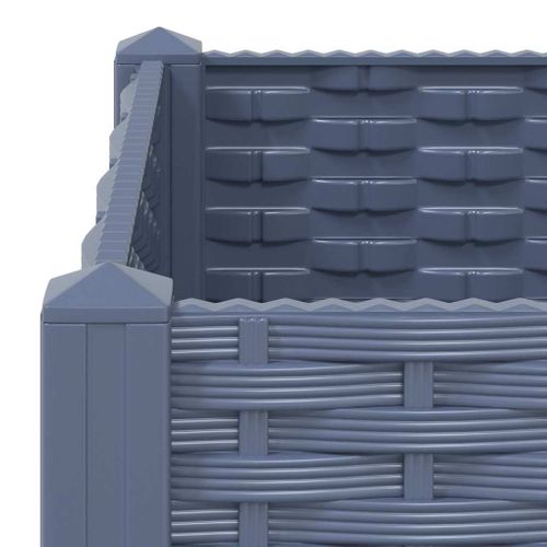 Jardinière 40x40x23 Cm Polypropylène