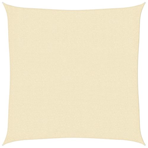 Voile D'ombrage 160 G/m² Crème 3x3 M Pehd