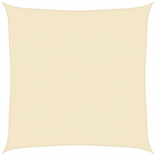 Voile D'ombrage 160 G/m² Crème 7x7 M Pehd