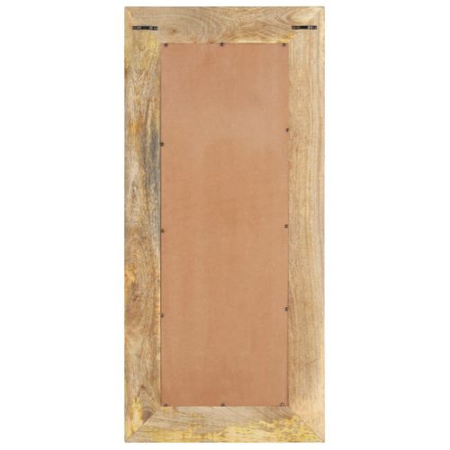 Miroir 50x3x110 Cm Bois De Manguier Massif