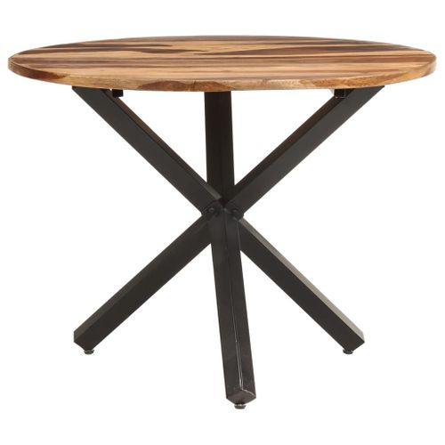 Table De Salle À Manger 100x100x75 Cm Bois D'acacia